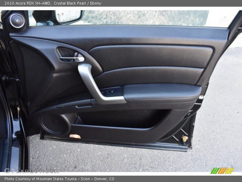 Crystal Black Pearl / Ebony 2010 Acura RDX SH-AWD