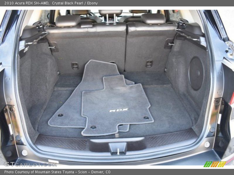 Crystal Black Pearl / Ebony 2010 Acura RDX SH-AWD