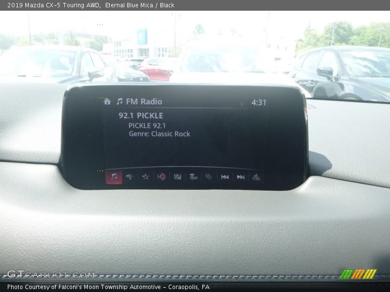 Eternal Blue Mica / Black 2019 Mazda CX-5 Touring AWD
