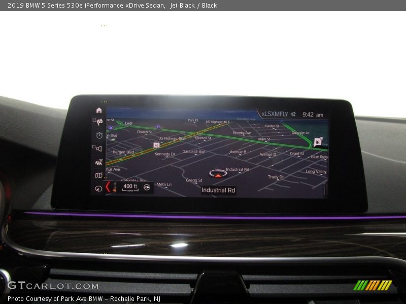 Navigation of 2019 5 Series 530e iPerformance xDrive Sedan