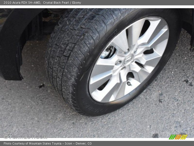 Crystal Black Pearl / Ebony 2010 Acura RDX SH-AWD