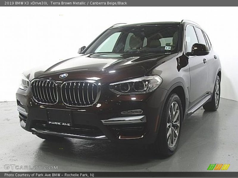 Terra Brown Metallic / Canberra Beige/Black 2019 BMW X3 xDrive30i