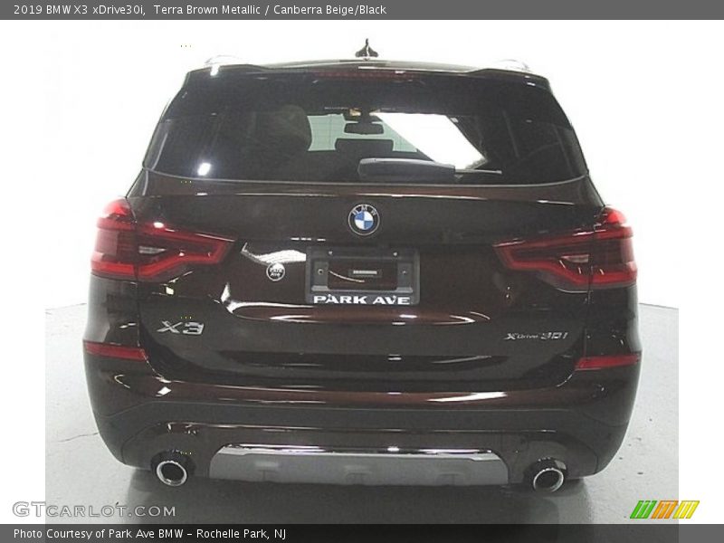 Terra Brown Metallic / Canberra Beige/Black 2019 BMW X3 xDrive30i