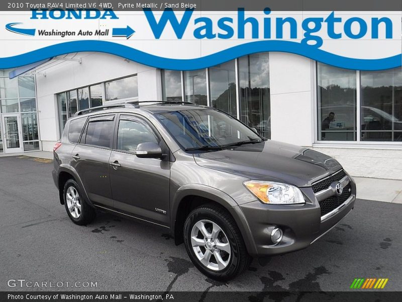 Pyrite Metallic / Sand Beige 2010 Toyota RAV4 Limited V6 4WD