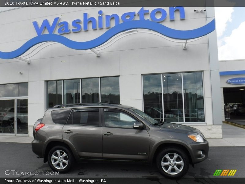 Pyrite Metallic / Sand Beige 2010 Toyota RAV4 Limited V6 4WD