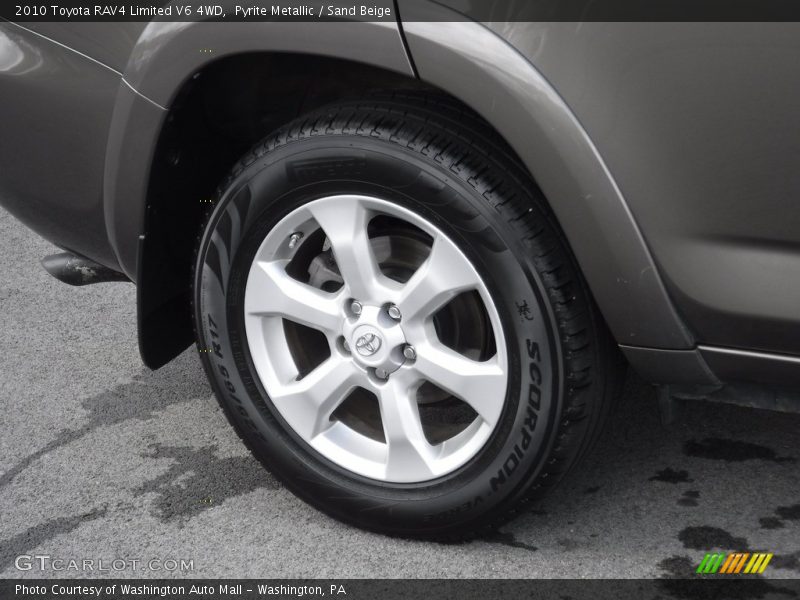 Pyrite Metallic / Sand Beige 2010 Toyota RAV4 Limited V6 4WD