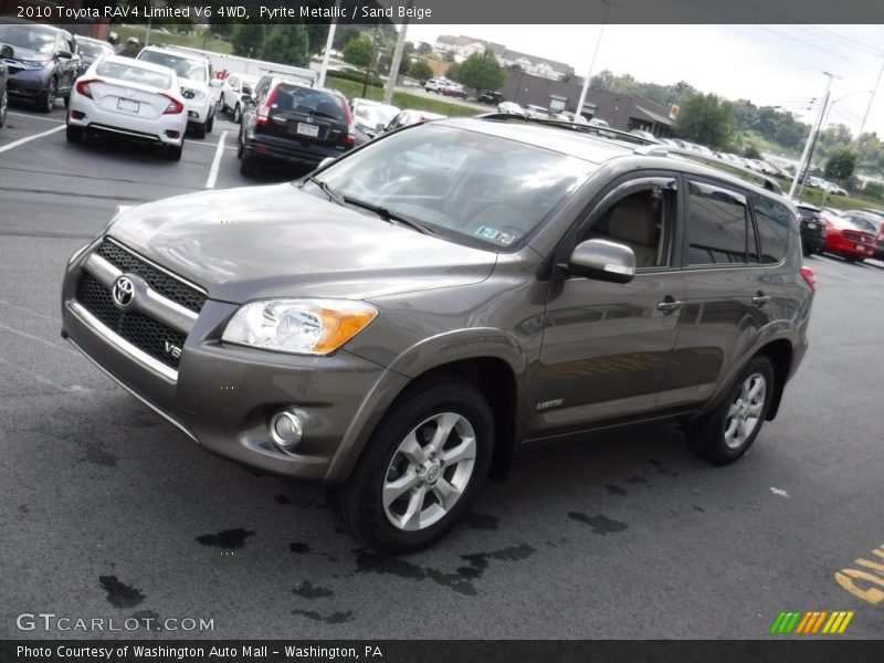 Pyrite Metallic / Sand Beige 2010 Toyota RAV4 Limited V6 4WD