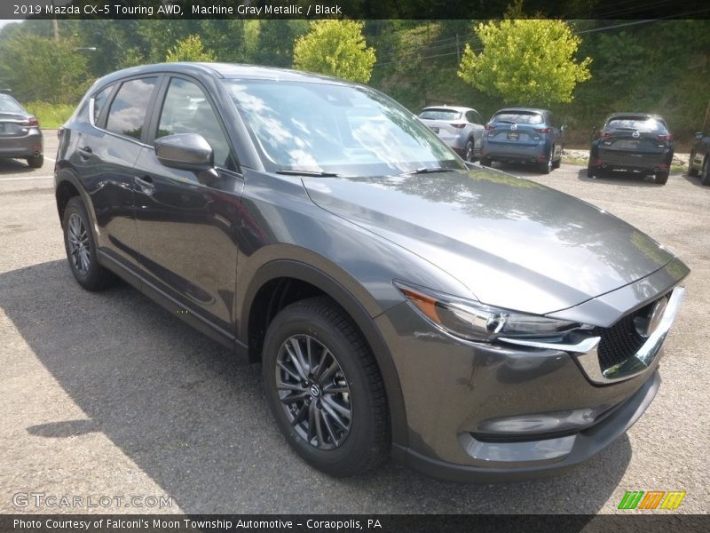 Machine Gray Metallic / Black 2019 Mazda CX-5 Touring AWD