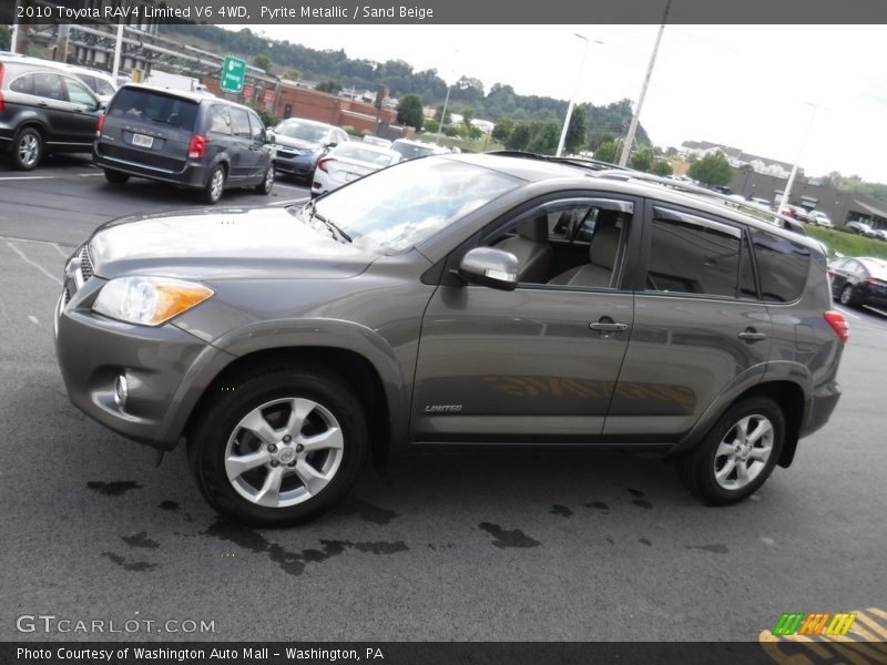 Pyrite Metallic / Sand Beige 2010 Toyota RAV4 Limited V6 4WD