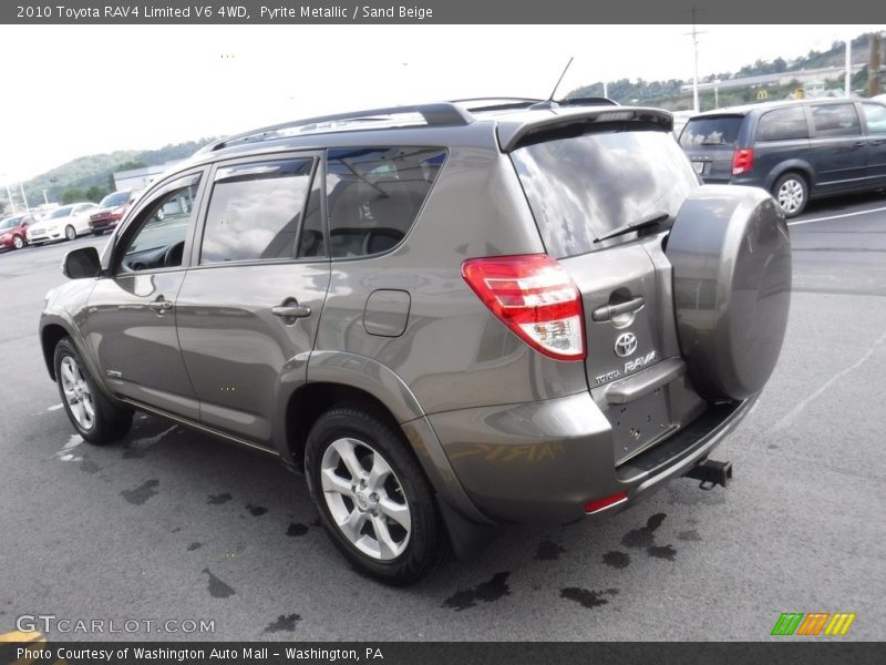 Pyrite Metallic / Sand Beige 2010 Toyota RAV4 Limited V6 4WD