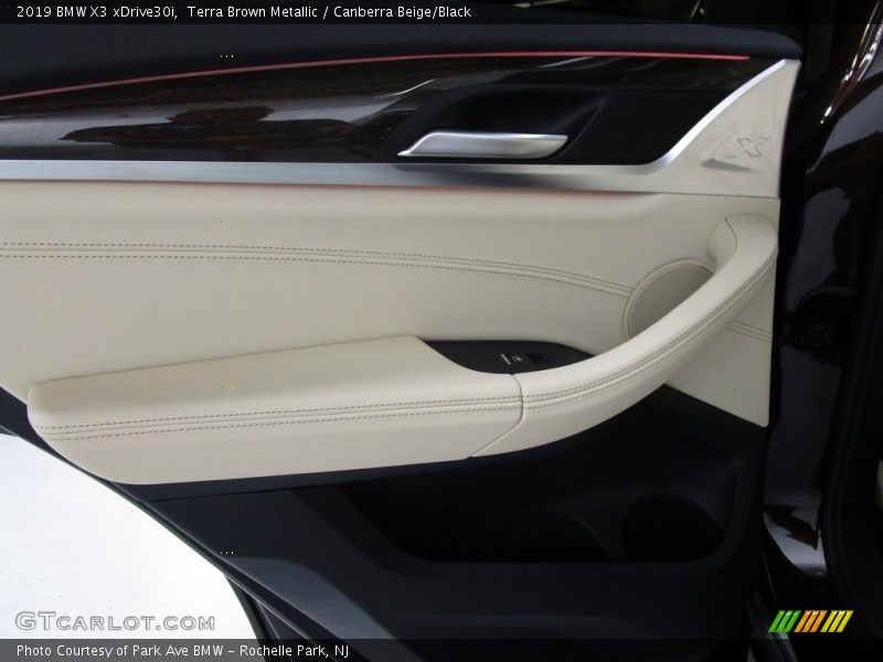 Terra Brown Metallic / Canberra Beige/Black 2019 BMW X3 xDrive30i