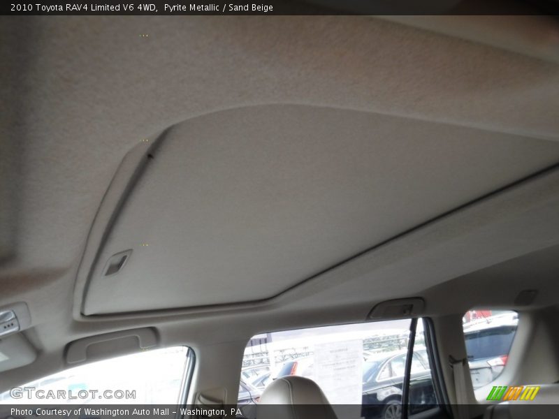 Pyrite Metallic / Sand Beige 2010 Toyota RAV4 Limited V6 4WD