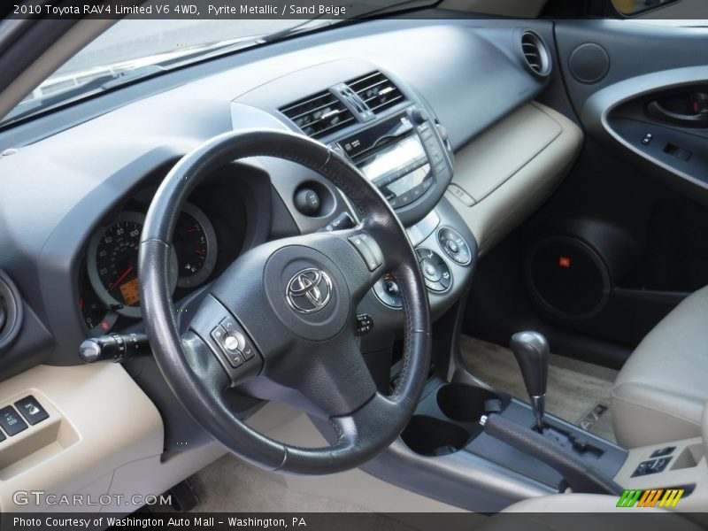 Pyrite Metallic / Sand Beige 2010 Toyota RAV4 Limited V6 4WD