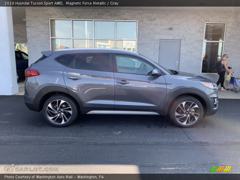 Magnetic Force Metallic / Gray 2019 Hyundai Tucson Sport AWD