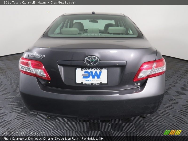 Magnetic Gray Metallic / Ash 2011 Toyota Camry LE