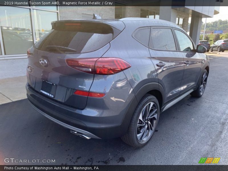 Magnetic Force Metallic / Gray 2019 Hyundai Tucson Sport AWD
