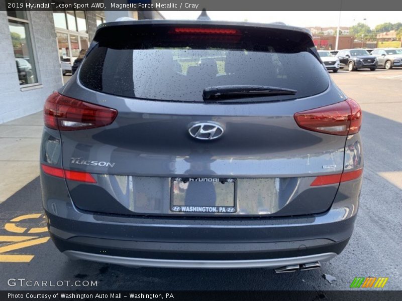 Magnetic Force Metallic / Gray 2019 Hyundai Tucson Sport AWD