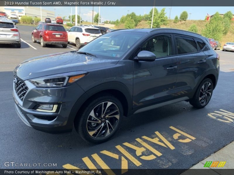 Magnetic Force Metallic / Gray 2019 Hyundai Tucson Sport AWD