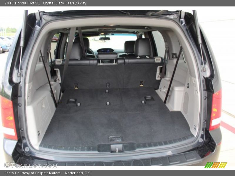 Crystal Black Pearl / Gray 2015 Honda Pilot SE