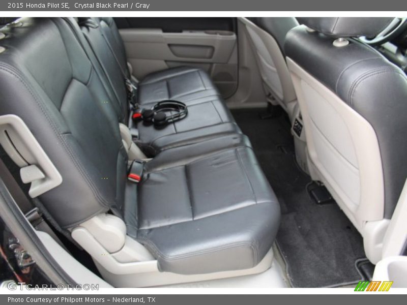 Crystal Black Pearl / Gray 2015 Honda Pilot SE