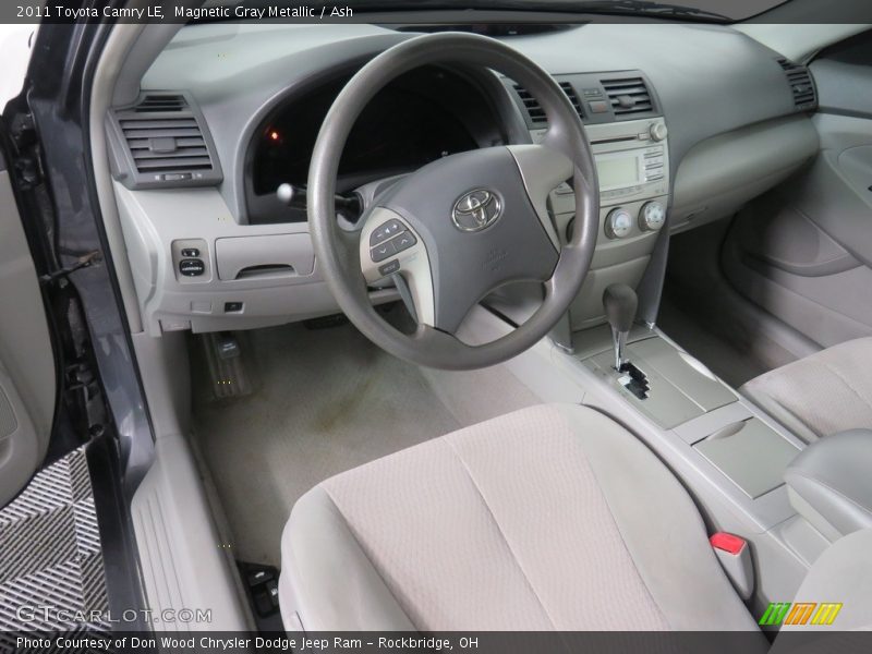 Magnetic Gray Metallic / Ash 2011 Toyota Camry LE