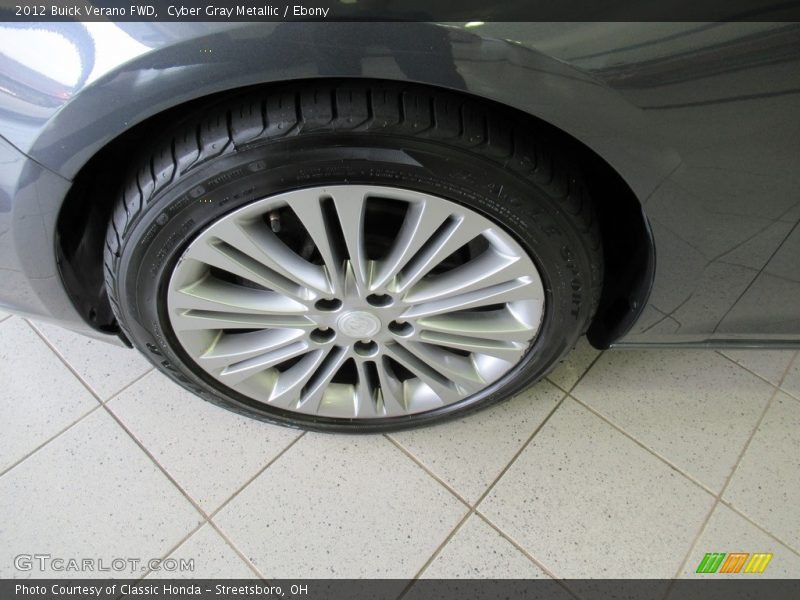Cyber Gray Metallic / Ebony 2012 Buick Verano FWD