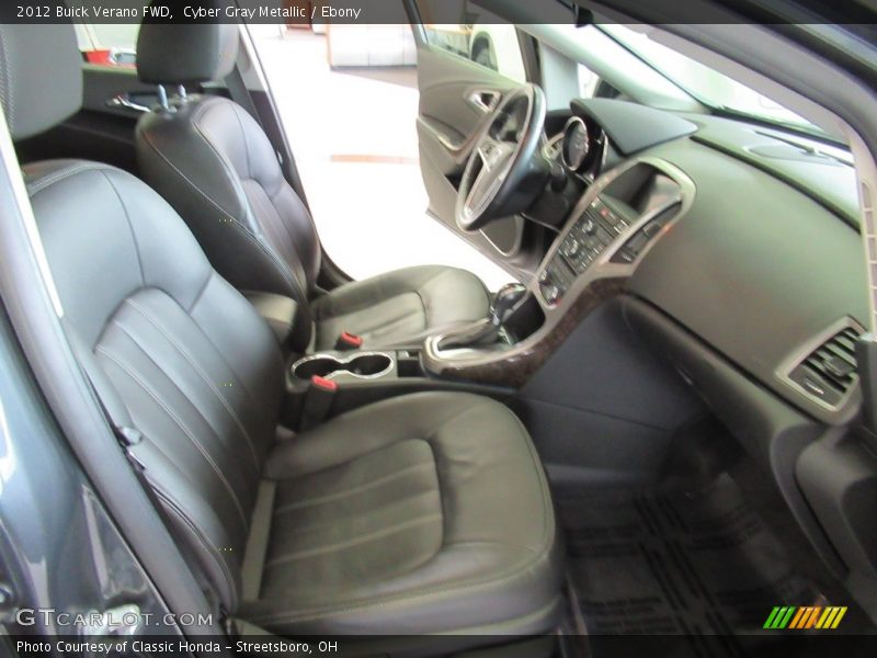 Cyber Gray Metallic / Ebony 2012 Buick Verano FWD