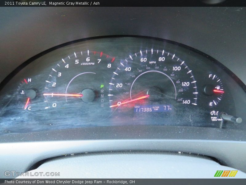 Magnetic Gray Metallic / Ash 2011 Toyota Camry LE
