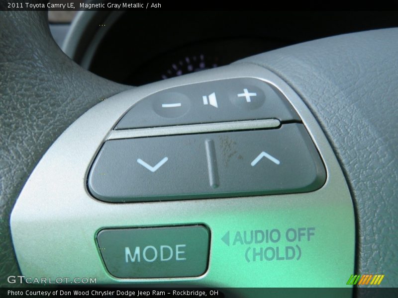 Magnetic Gray Metallic / Ash 2011 Toyota Camry LE