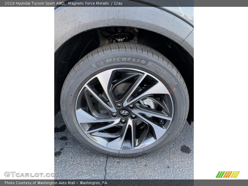 Magnetic Force Metallic / Gray 2019 Hyundai Tucson Sport AWD
