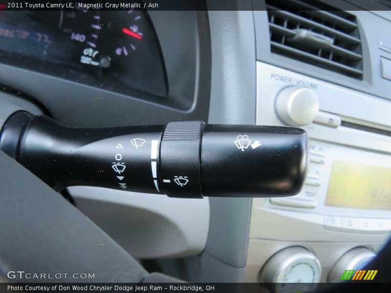 Magnetic Gray Metallic / Ash 2011 Toyota Camry LE