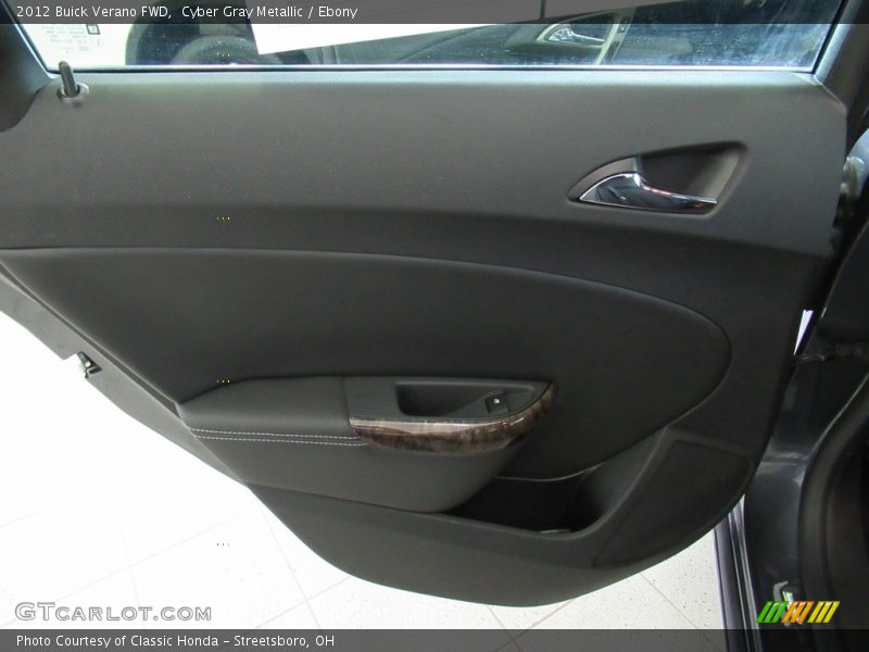 Cyber Gray Metallic / Ebony 2012 Buick Verano FWD