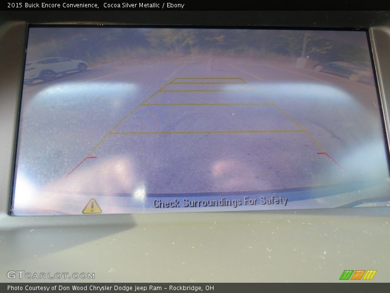 Cocoa Silver Metallic / Ebony 2015 Buick Encore Convenience