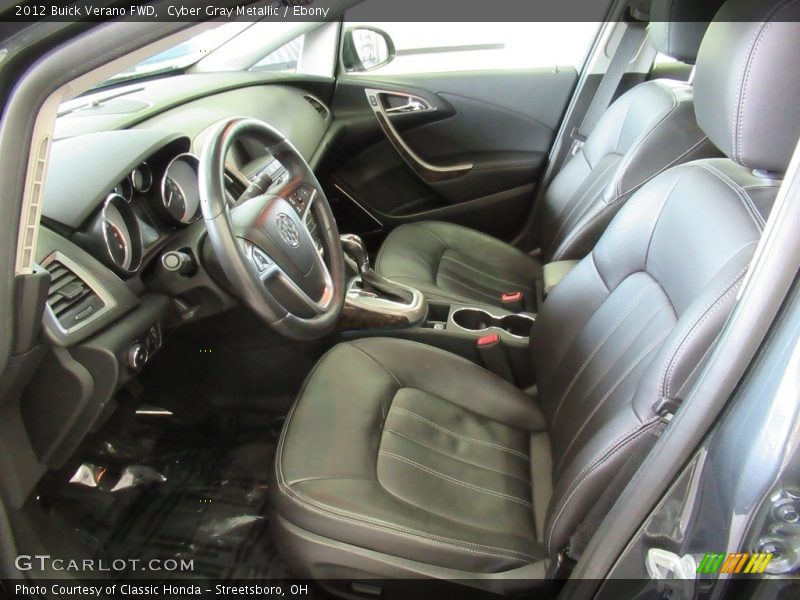 Cyber Gray Metallic / Ebony 2012 Buick Verano FWD