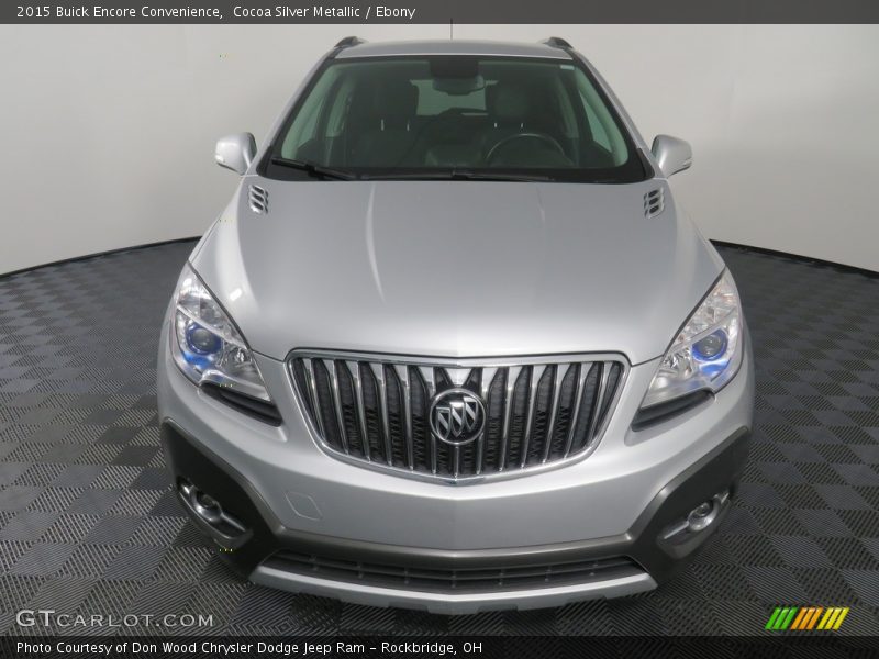 Cocoa Silver Metallic / Ebony 2015 Buick Encore Convenience