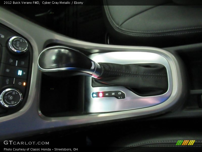 Cyber Gray Metallic / Ebony 2012 Buick Verano FWD