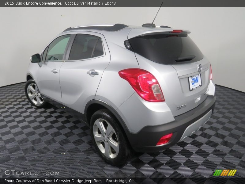 Cocoa Silver Metallic / Ebony 2015 Buick Encore Convenience