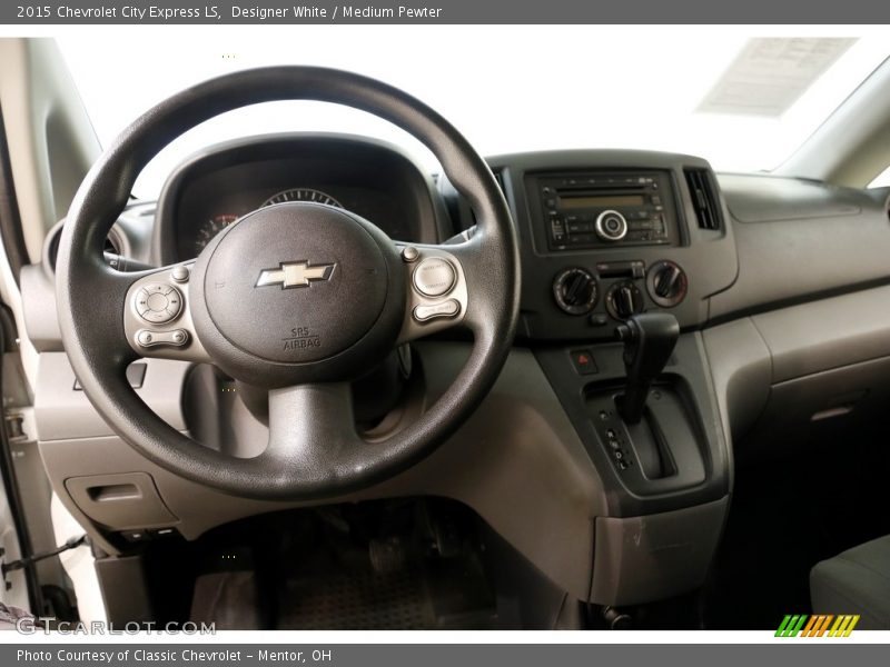 Designer White / Medium Pewter 2015 Chevrolet City Express LS