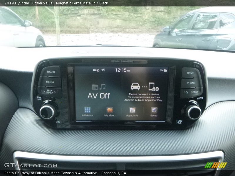 Magnetic Force Metallic / Black 2019 Hyundai Tucson Value