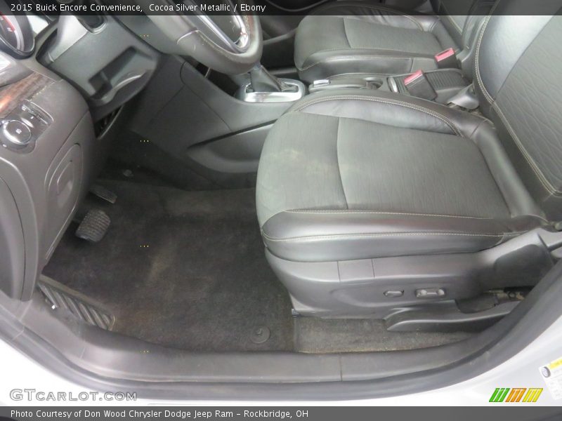 Cocoa Silver Metallic / Ebony 2015 Buick Encore Convenience