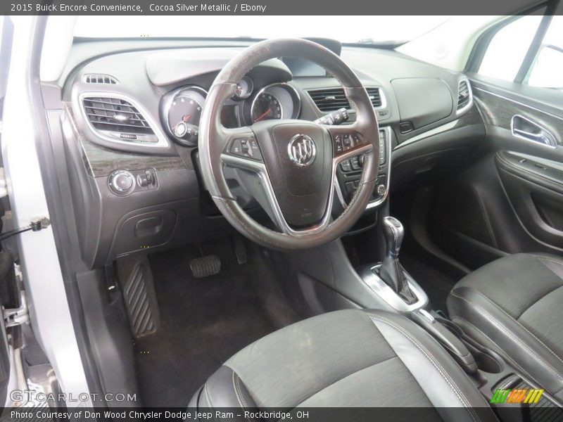 Cocoa Silver Metallic / Ebony 2015 Buick Encore Convenience