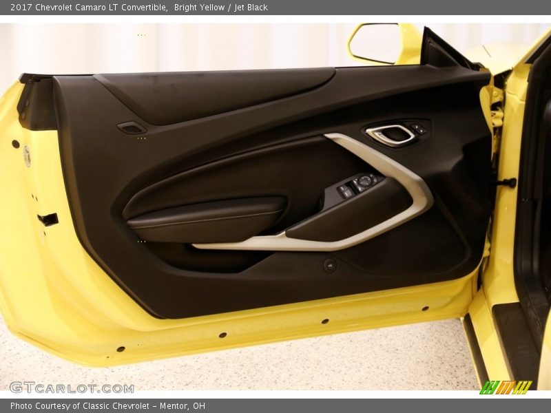 Bright Yellow / Jet Black 2017 Chevrolet Camaro LT Convertible