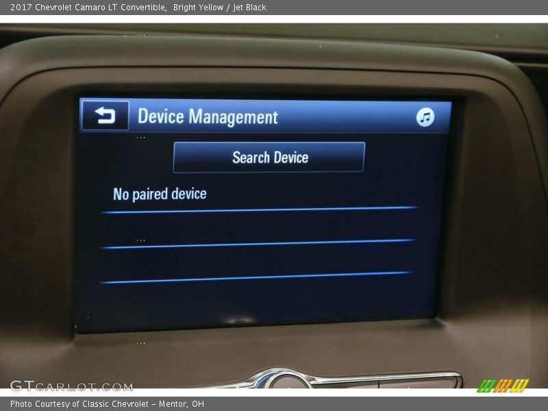 Bright Yellow / Jet Black 2017 Chevrolet Camaro LT Convertible