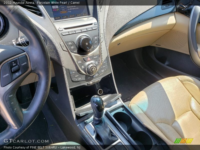 Porcelain White Pearl / Camel 2012 Hyundai Azera