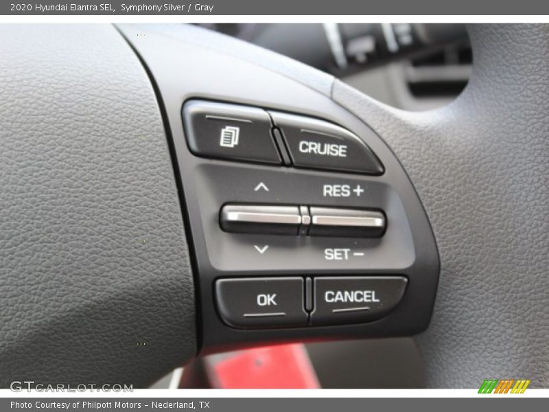 Symphony Silver / Gray 2020 Hyundai Elantra SEL