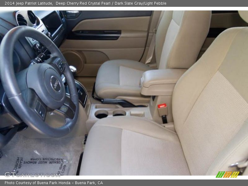 Deep Cherry Red Crystal Pearl / Dark Slate Gray/Light Pebble 2014 Jeep Patriot Latitude