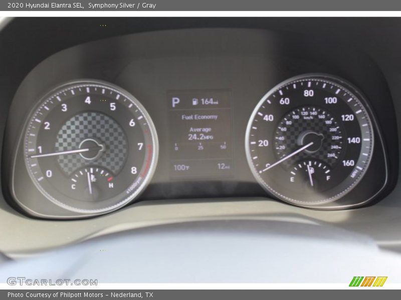 Symphony Silver / Gray 2020 Hyundai Elantra SEL