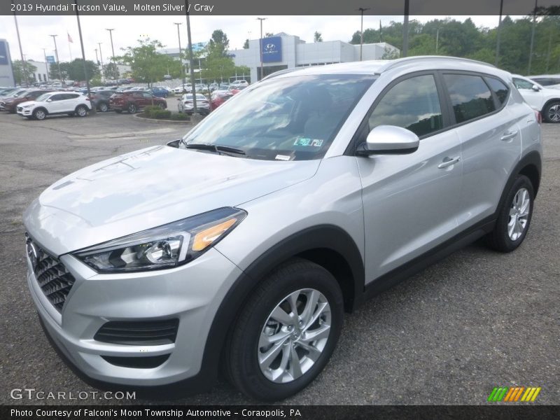 Molten Silver / Gray 2019 Hyundai Tucson Value