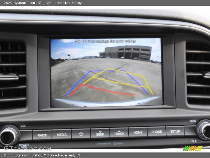 Symphony Silver / Gray 2020 Hyundai Elantra SEL