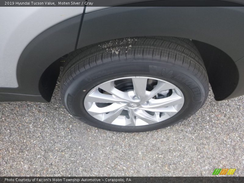 Molten Silver / Gray 2019 Hyundai Tucson Value